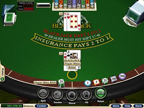 online casino 3 card poker