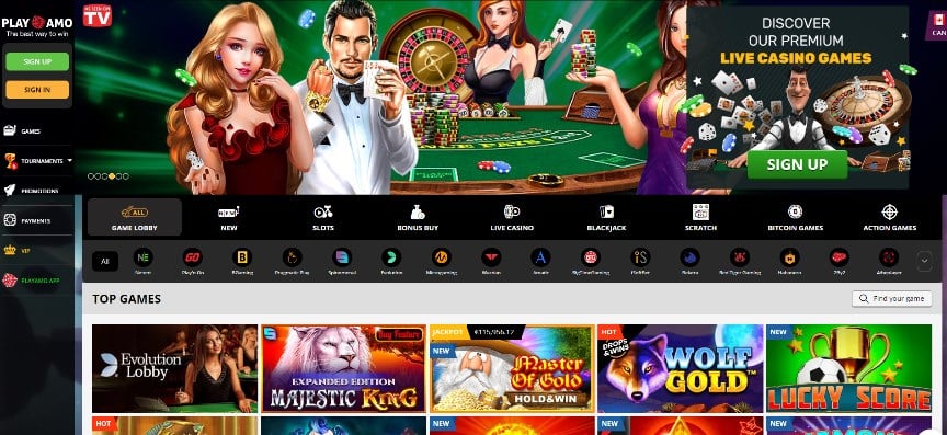 top 3 online casinos