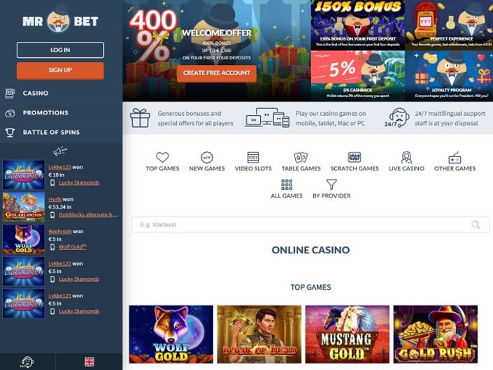 Top Online -Casino -Sites, die bank transfer akzeptieren