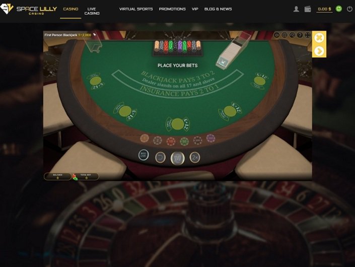 an online casino