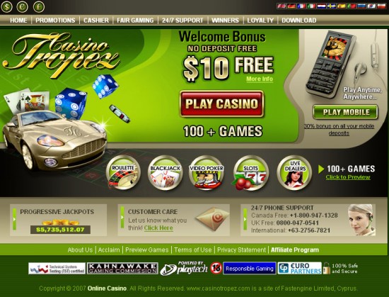 online casino las vegas