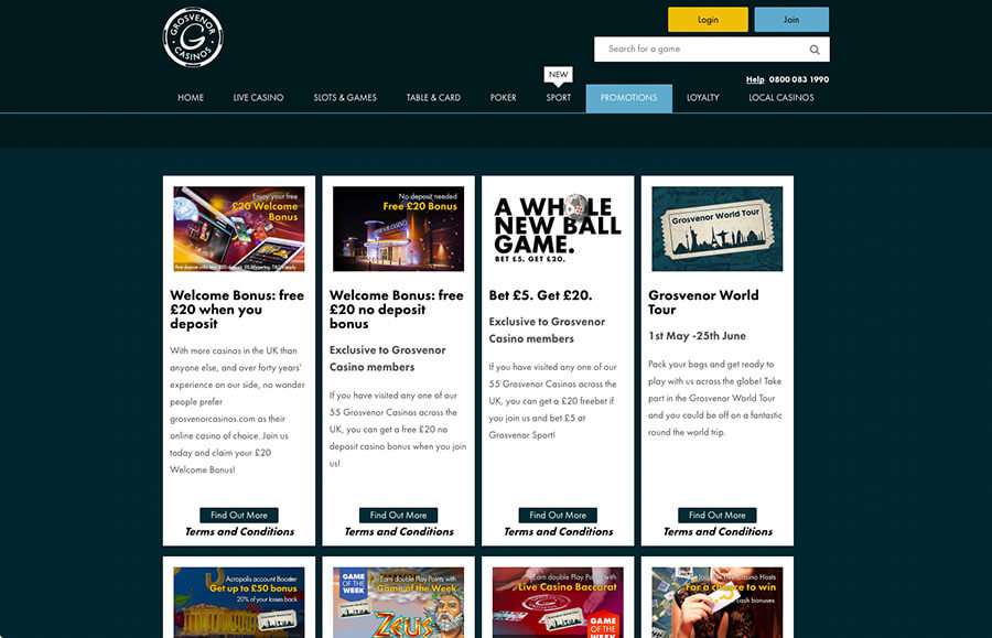 online casino live