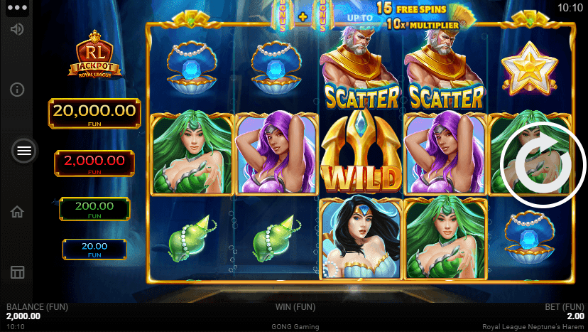 50 free spins Wolf Gold