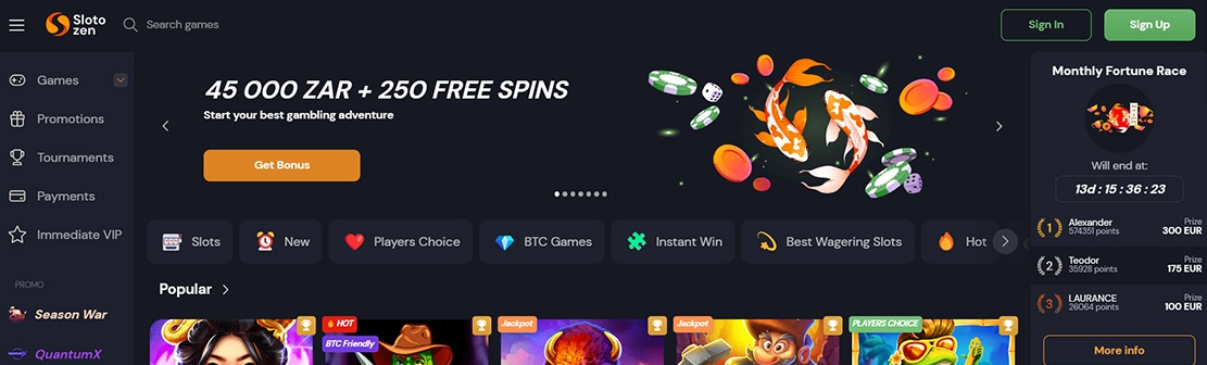 Kostenlose Casino Bonus Slots